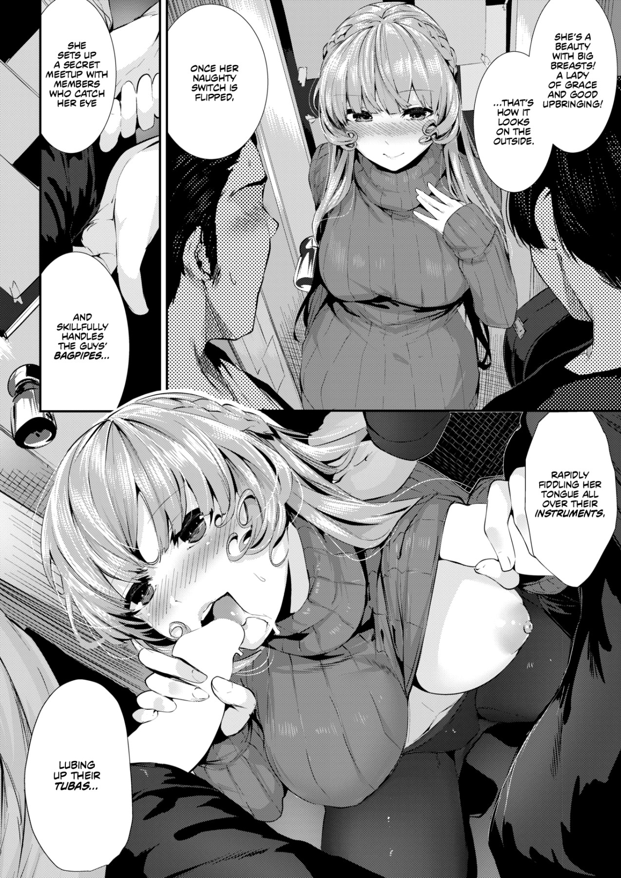 Hentai Manga Comic-Dondon Fella-Harmony Gakudan-Read-4